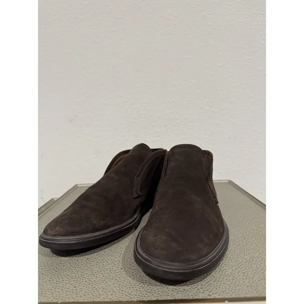 Peter Millar Excursionist Chukka Suede Slip On Boots Brown Men's Size 10.5